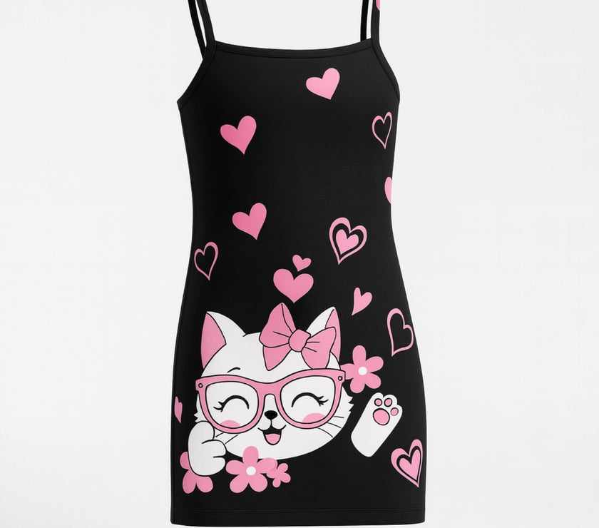 Kitty black homewear