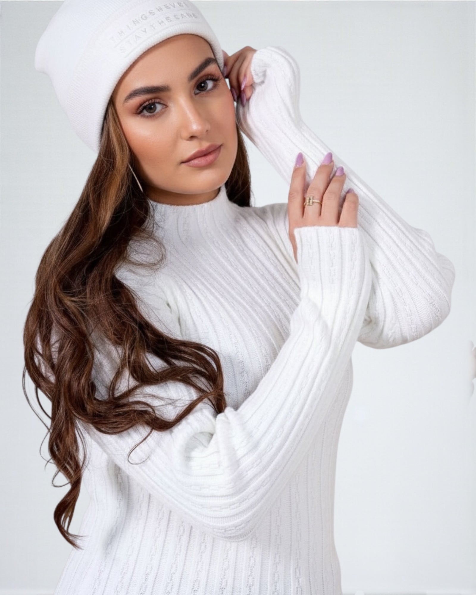 Basic Ribbed Knit Top – One Size