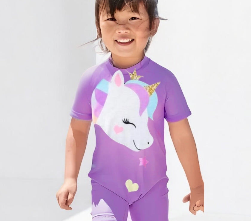 Unicorn purple swimsuit تسليم هذا المنتج يوم 1-6-2025
