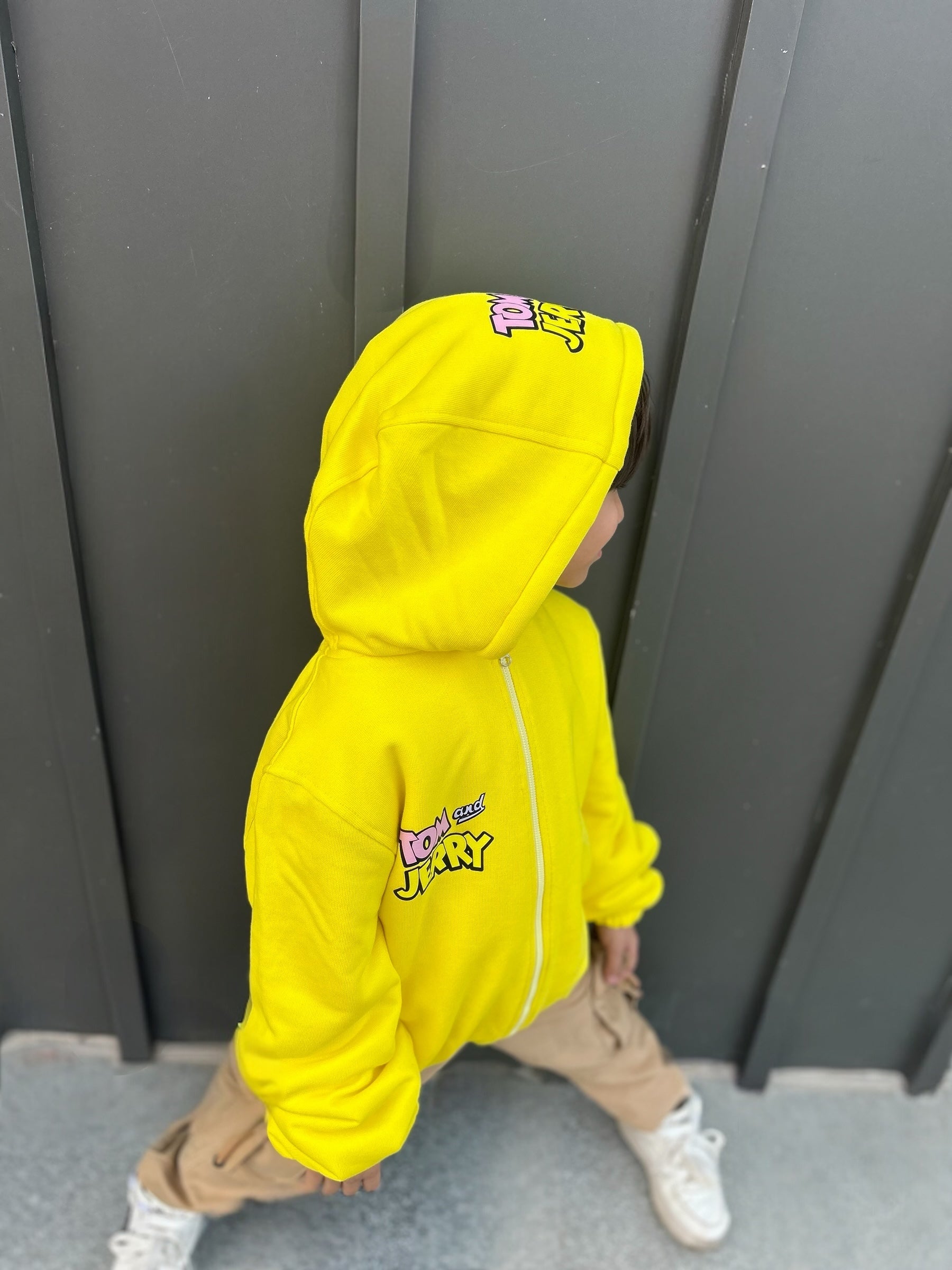 Tom&jerry cotton jacket (fully lined fur)