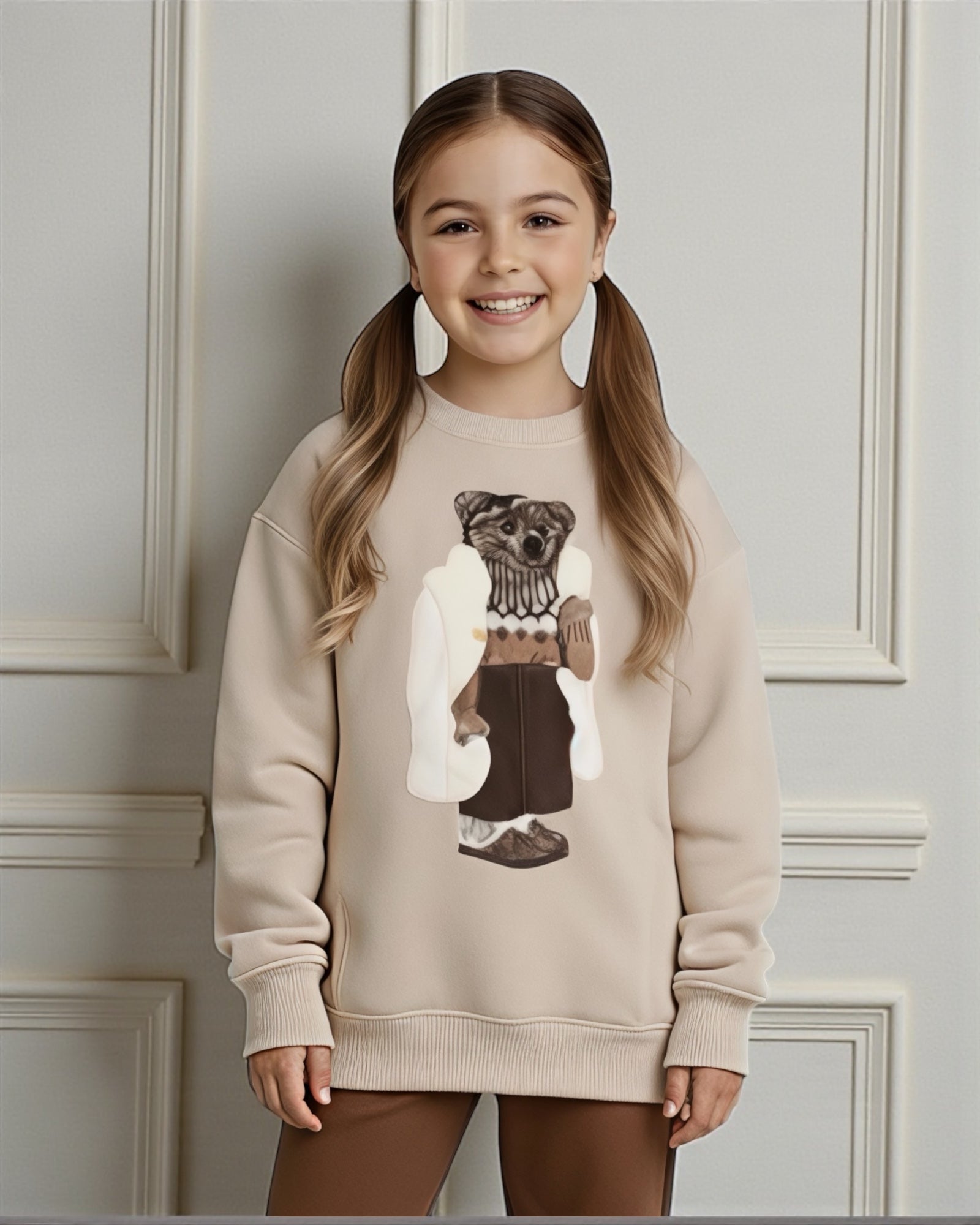 Family Bond Melton Bejj Sweetshirt Delivery of this product on 25-2-2026