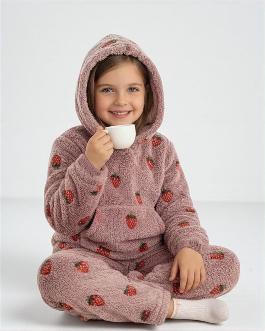 Fur Strawberry Pajams