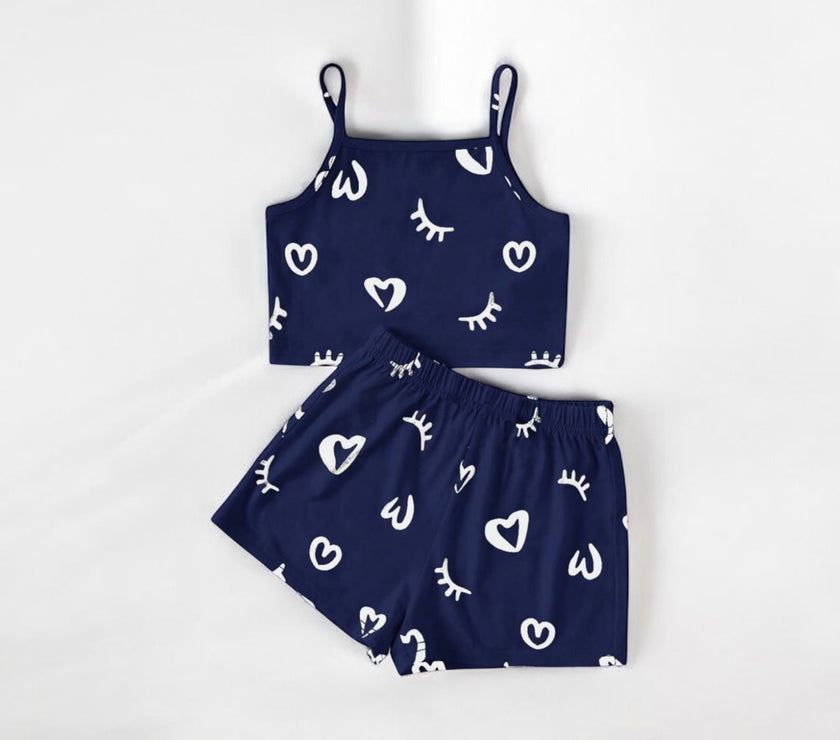 Homewear dark blue set