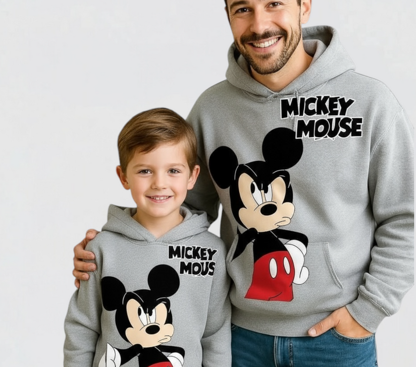 Dady & child melton gray mickey hoodie delivery this product on 20-11-2025