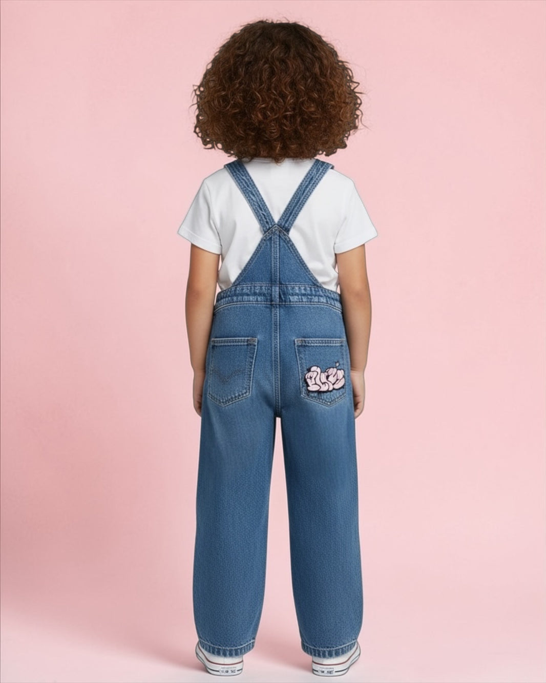 PinkT Jeans Jumpsuit Delivery of this product after (5-5-2026)