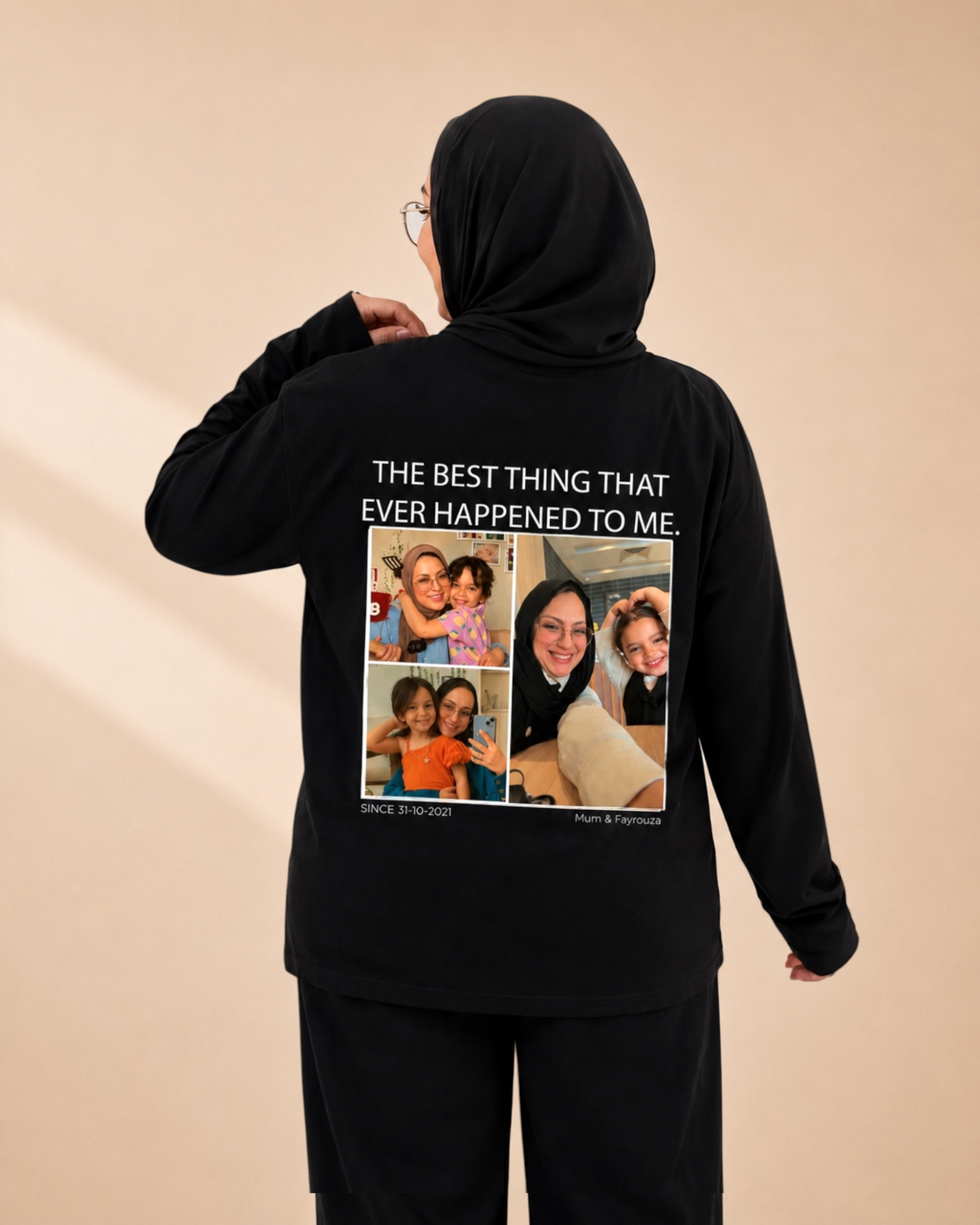 Custom Memory T-Shirt        ️  حوّل ذكرياتك إلى تيشيرت مخصص