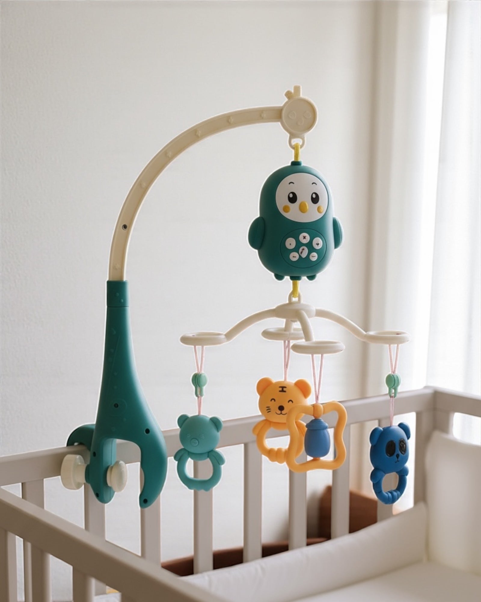 ملاهي سرير (هابي بيد بيل) مزودة بريموت كنترول