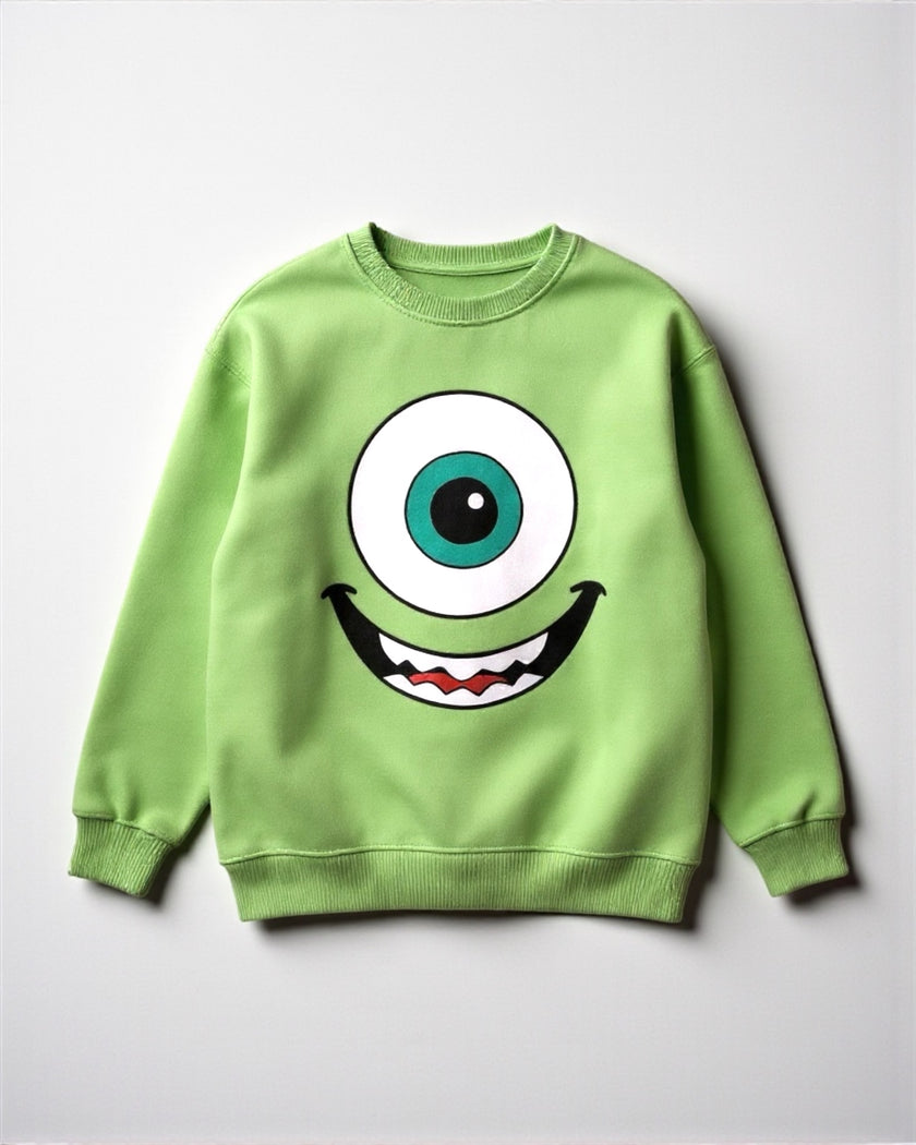 Mared light green melton sweetshirt