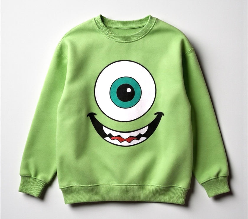 Mared light green melton sweetshirt