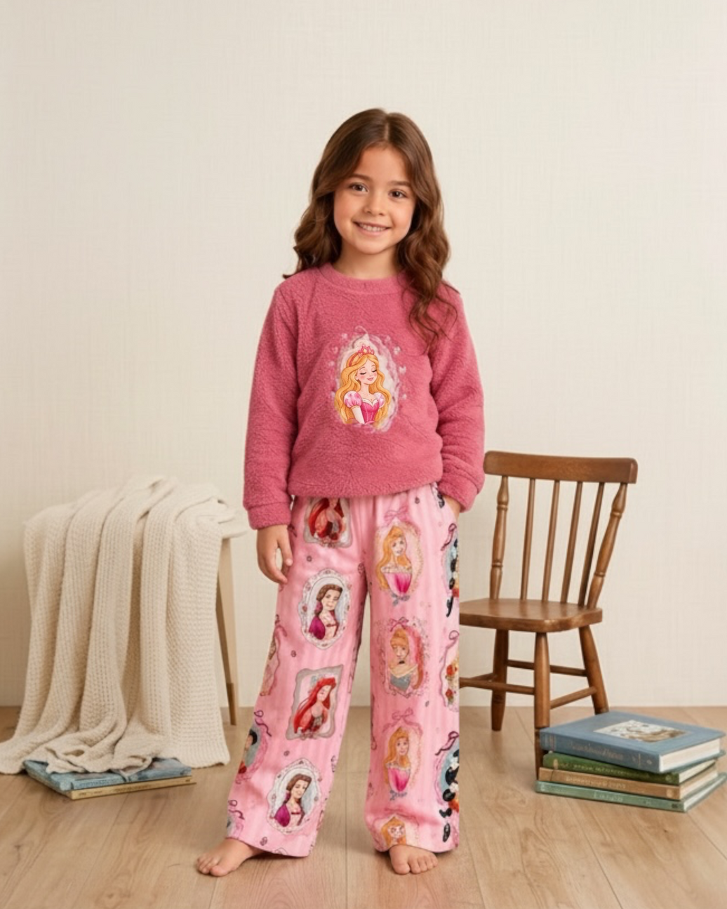 Fur With Qatifa DoubleFace Princess Pajama Pre-Order – Delivery After 30/10/2026