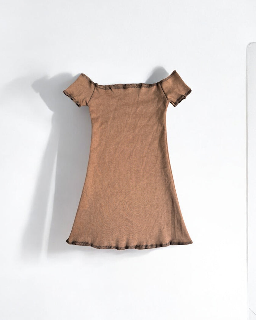 Basic off shoulder dress