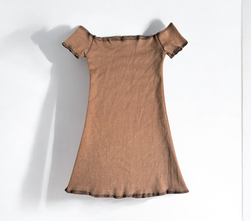 Basic off shoulder dress