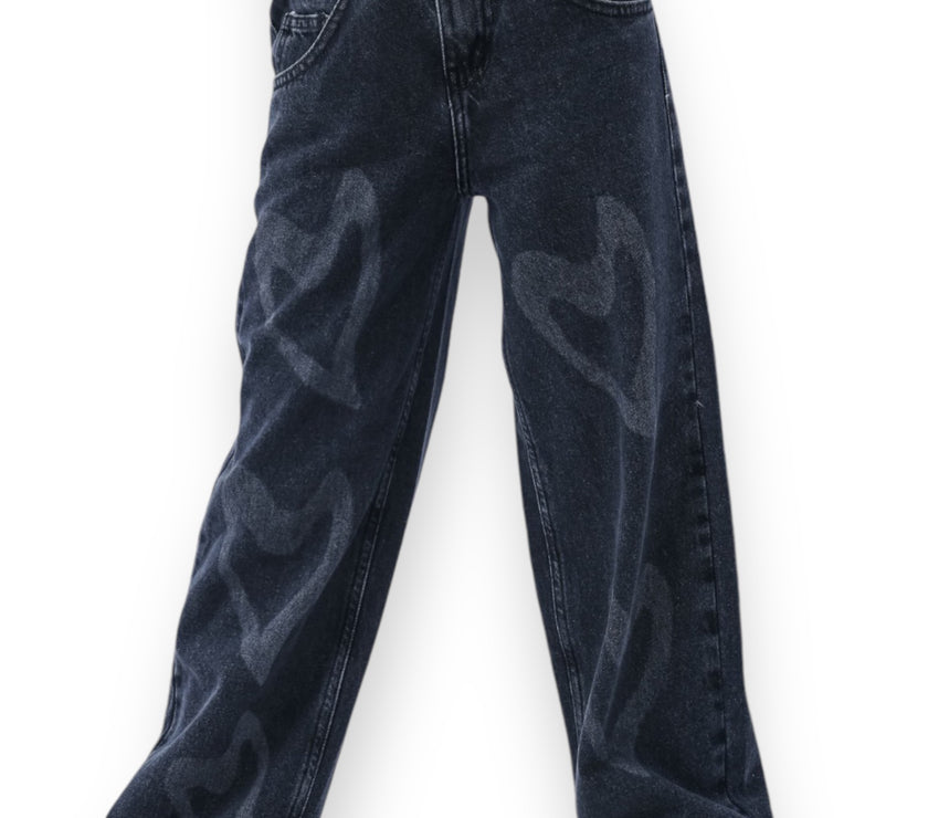 Heart jeans
