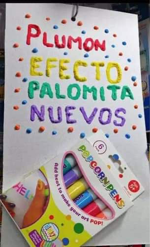 popcorn pens (60 LE)