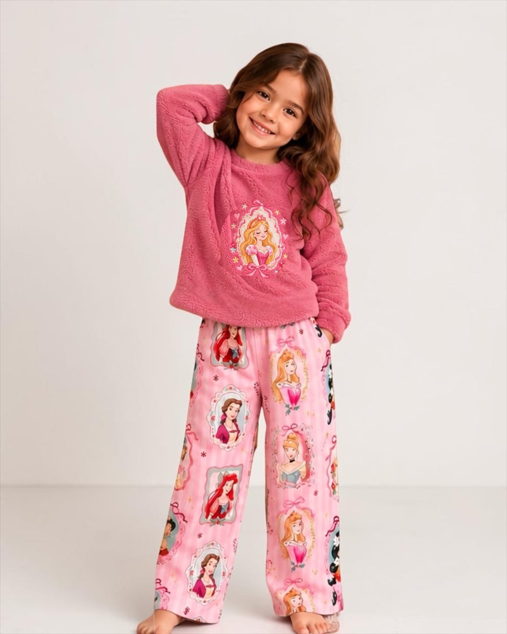 Fur With Qatifa DoubleFace Princess Pajama Pre-Order – Delivery After 30/10/2026