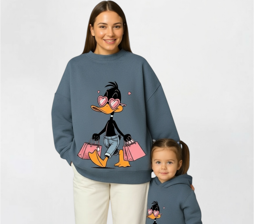 Over size Mamy & child melton shop sweetshirt تسليم هذا المنتج يوم 20-11-2025