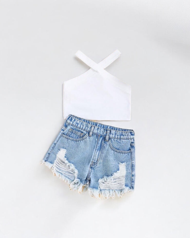 Top with Hot Short