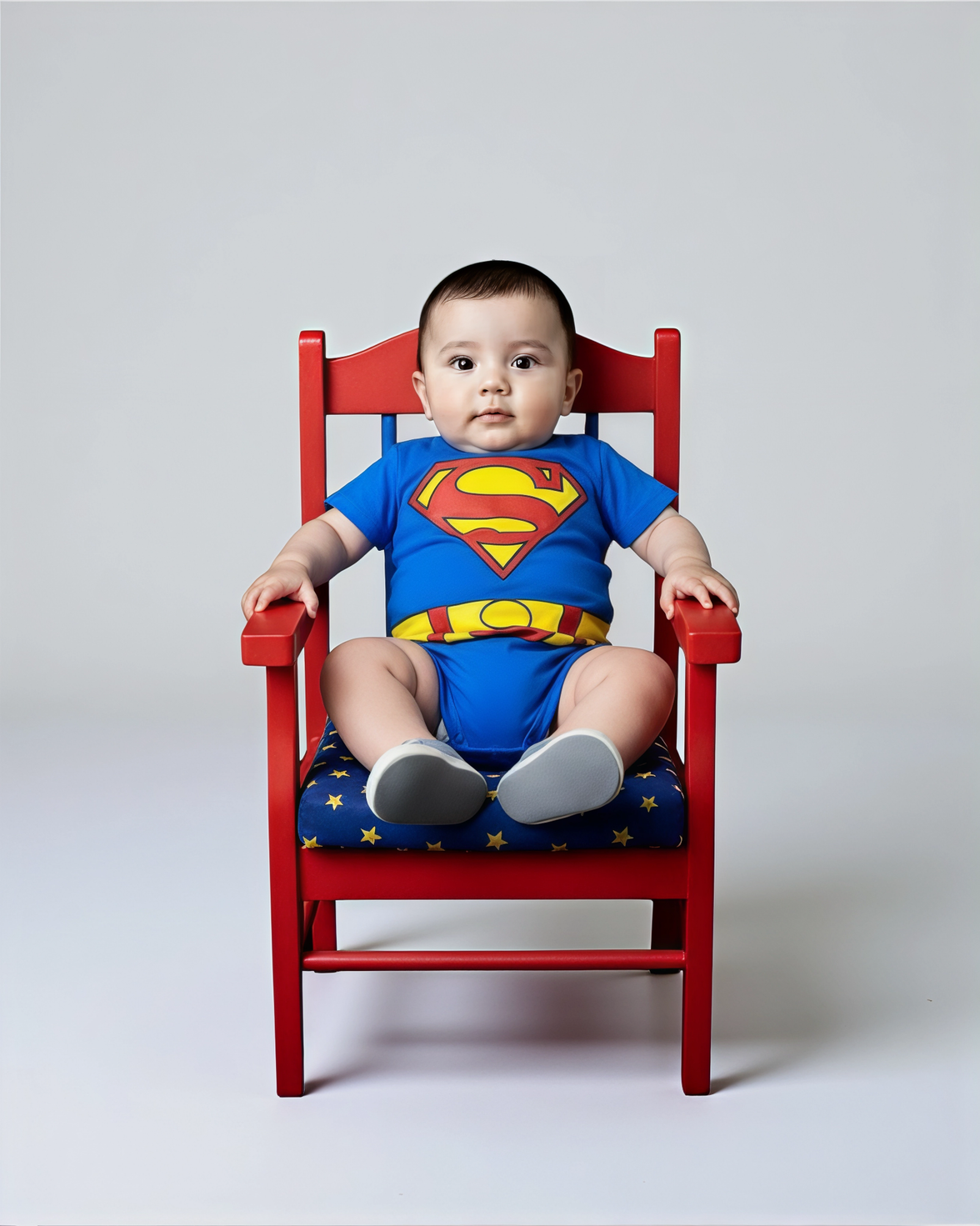 Newborn cotton superman