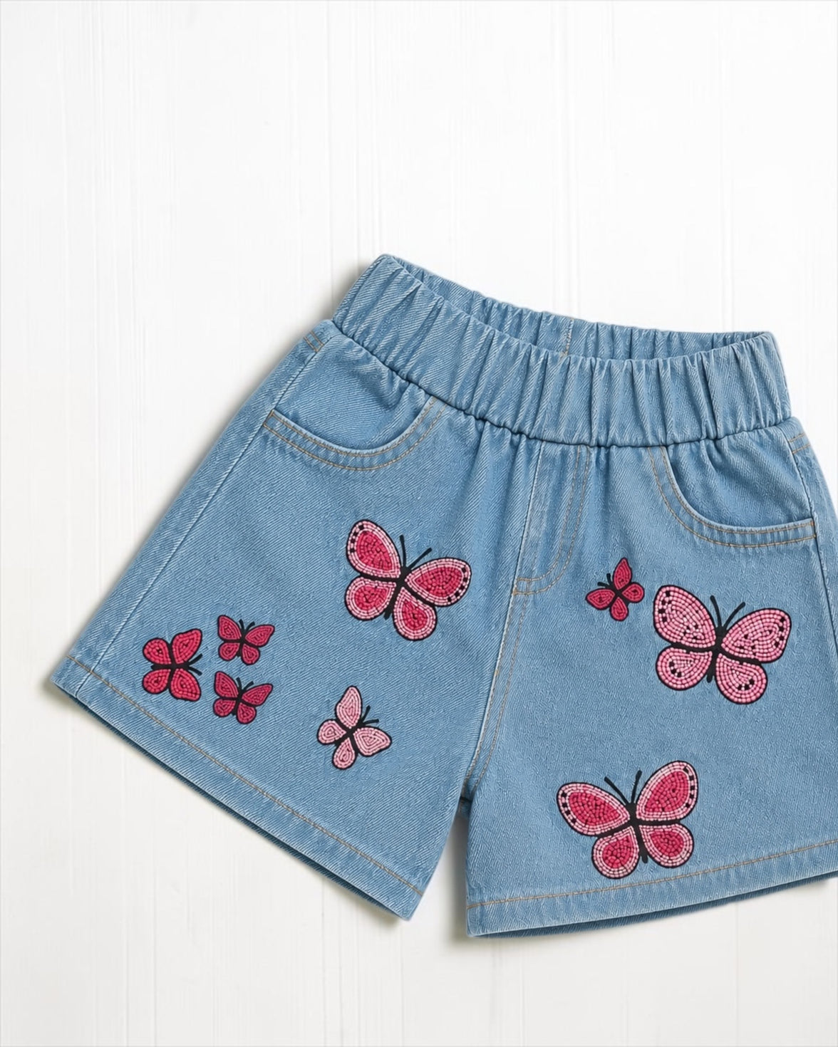 Butterfly Jeans Short