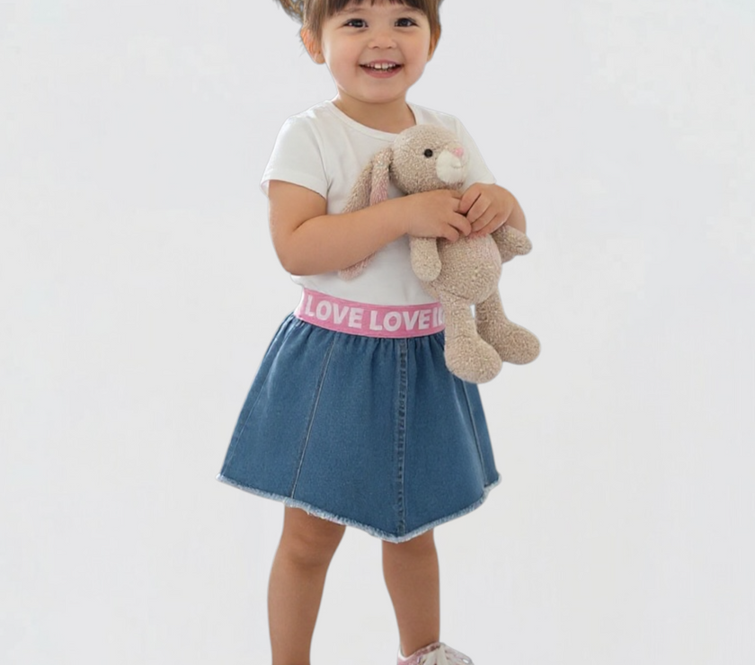 Love jeans skirt