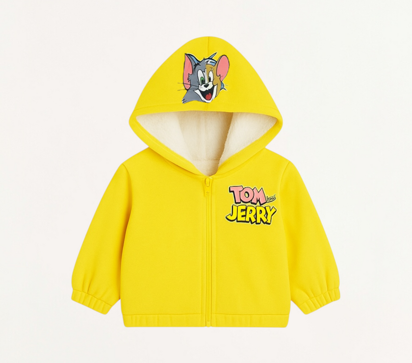 Tom&jerry cotton jacket (fully lined fur) (Delivery of this product after (20-11-2025)