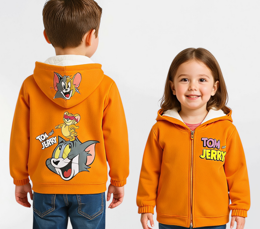Tom&jerry cotton jacket (fully lined fur) (Delivery of this product after (20-11-2025)