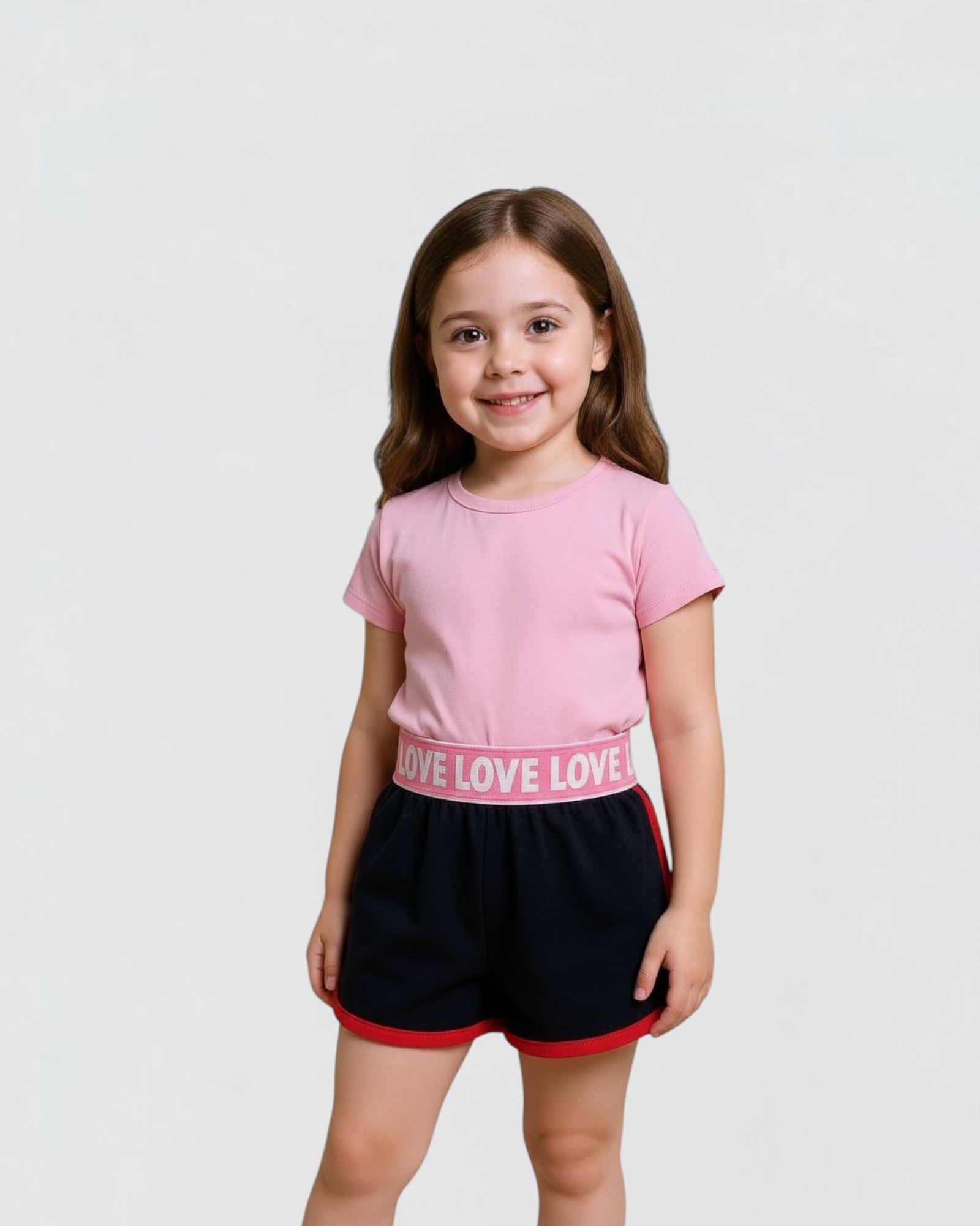 Love black w red short