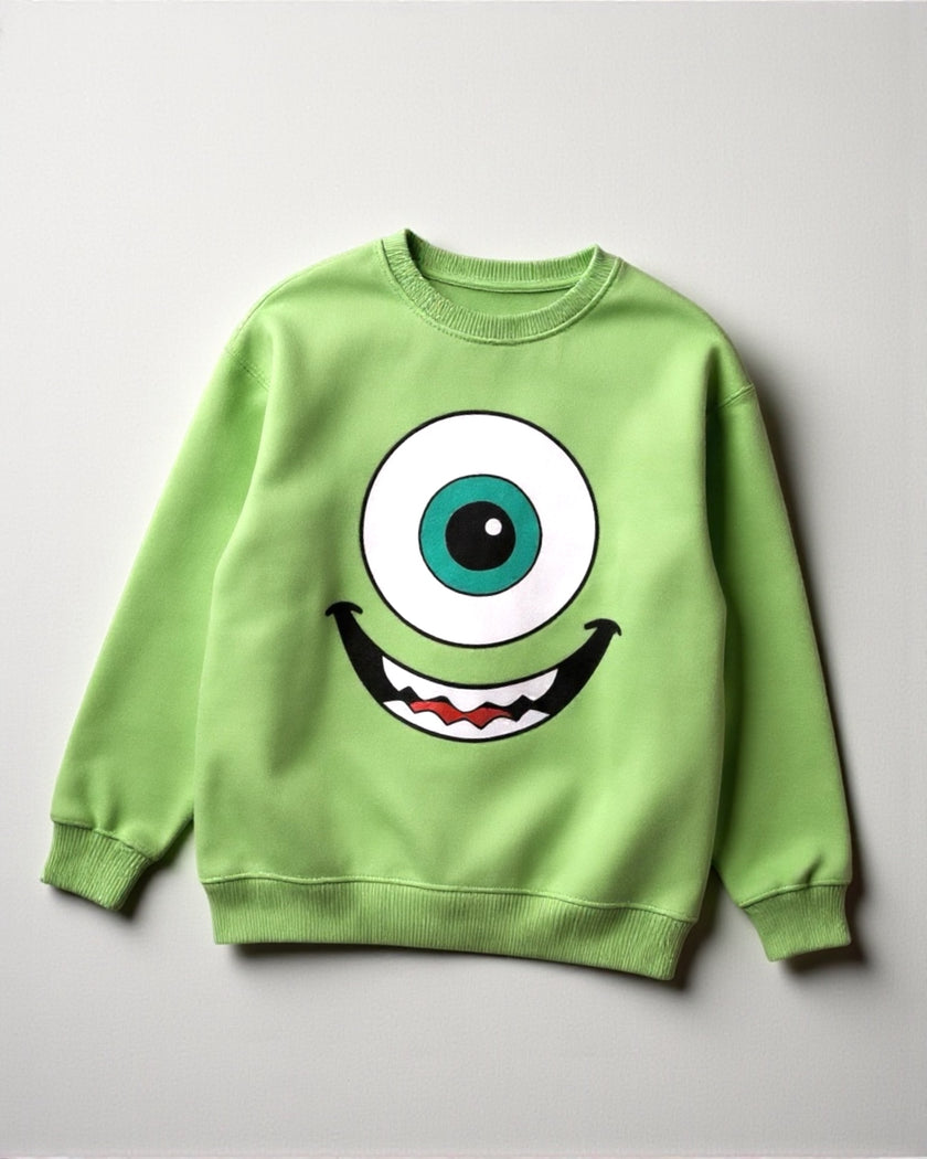 Mared light green melton sweetshirt