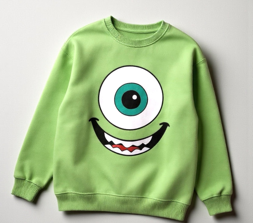 Mared light green melton sweetshirt