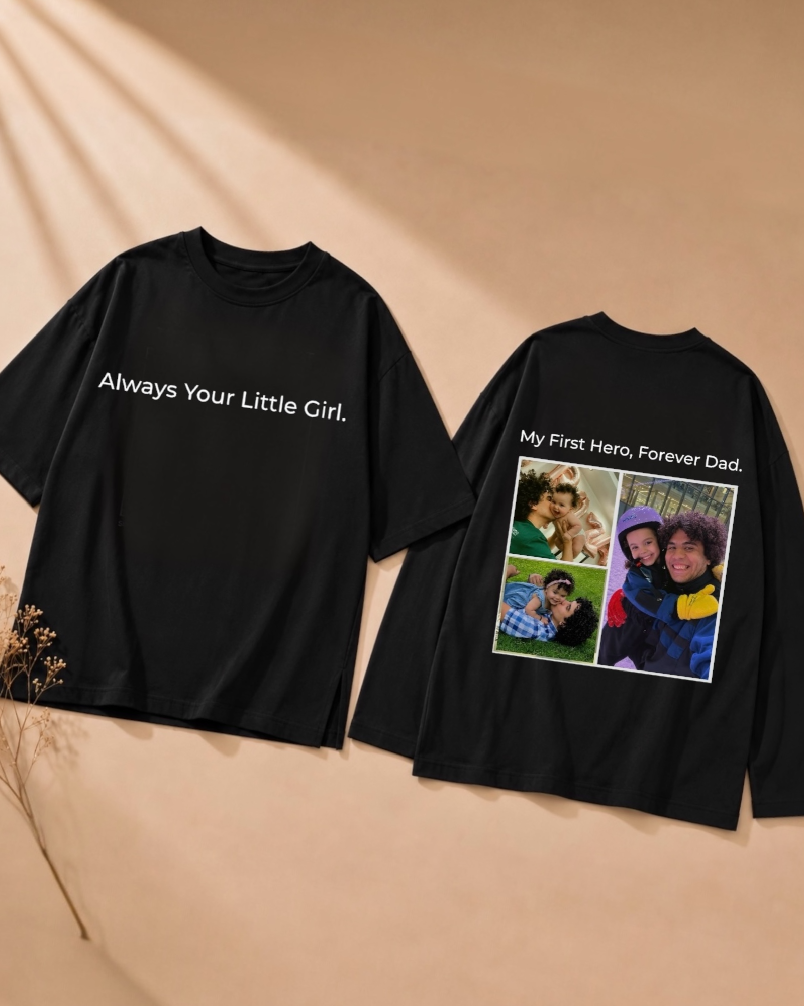 Custom Memory T-Shirt        ️  حوّل ذكرياتك إلى تيشيرت مخصص