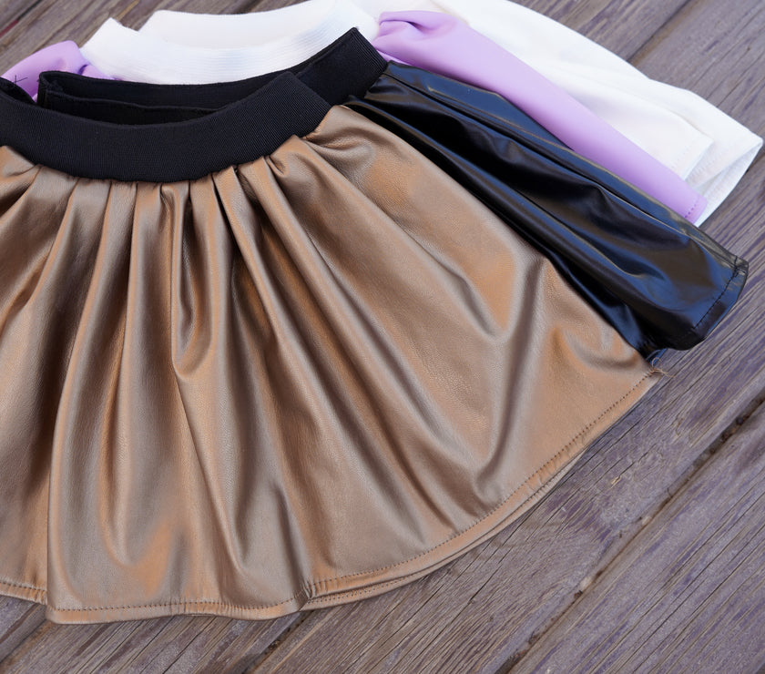 Leather paded