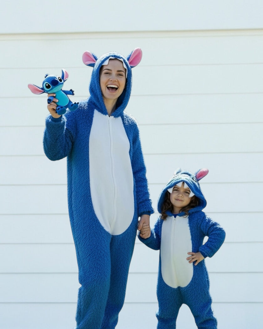 Stitch fur Mamy & child jumpsuit delivery on 10-1-2026