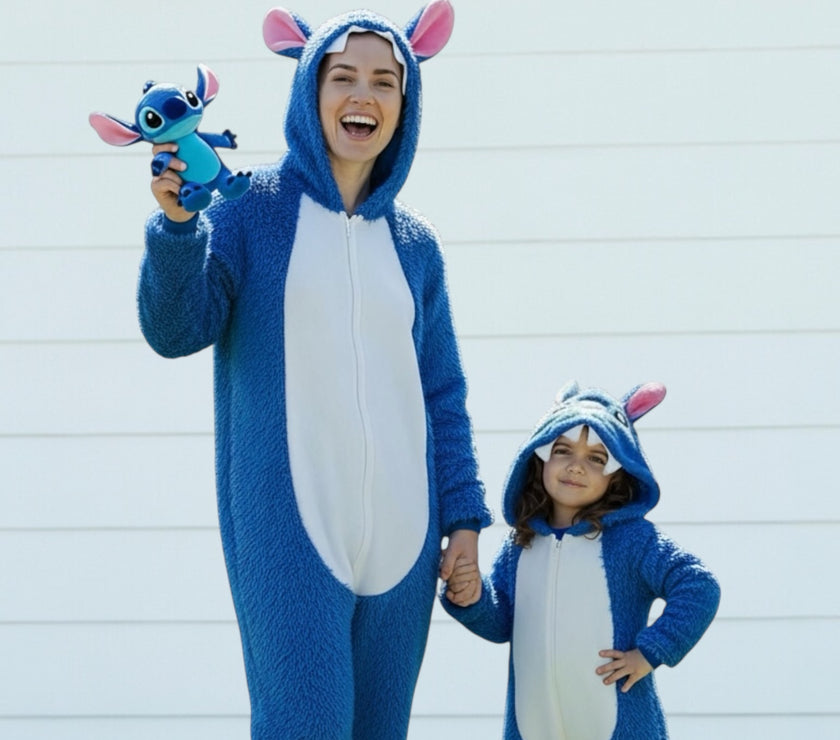 Stitch fur Mamy & child jumpsuit delivery on 10-1-2026