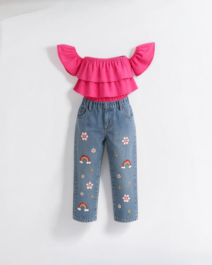 Pink Ra-Fl suit 2p