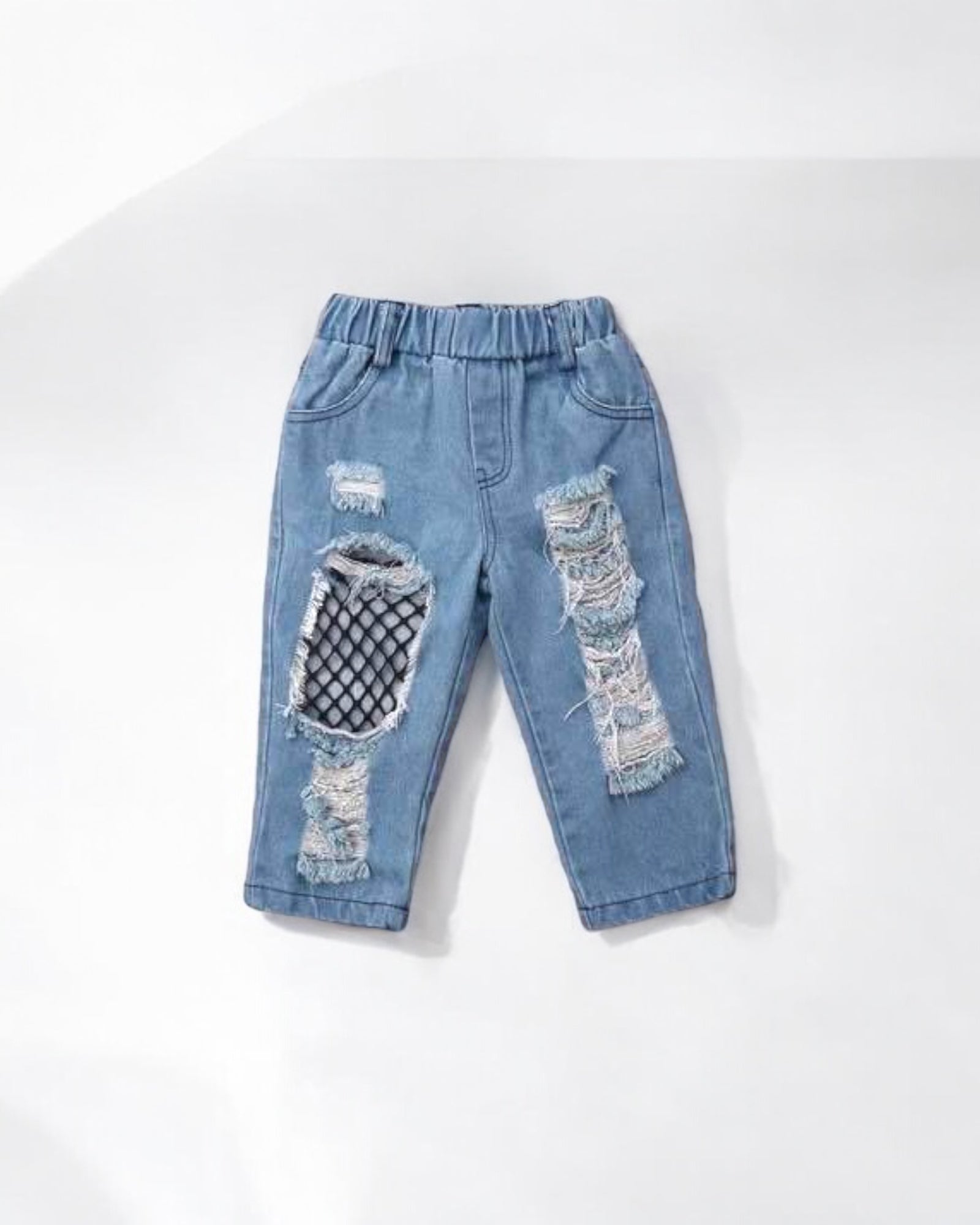 Pant jeans net cutting