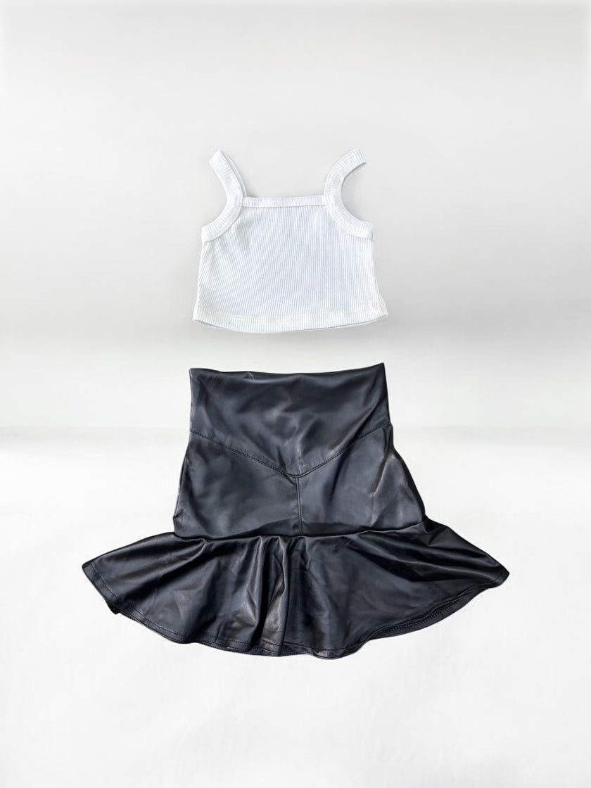 Outlet Black leather (الجيبه فقط )