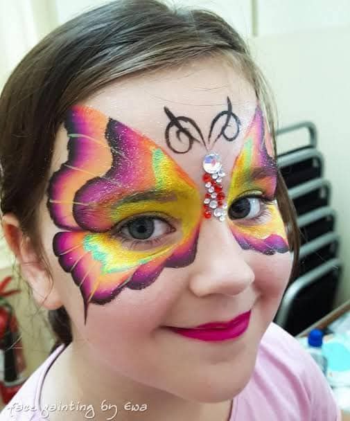 Colorful body painting